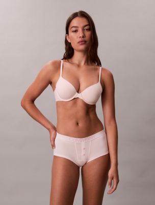 Maximum Cotton Boyshort, Eggshell Pink