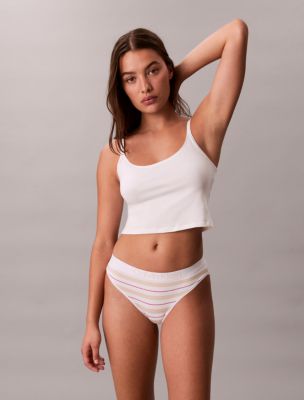 Maximum Cotton Bikini, Rose Stripe