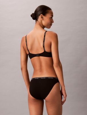 Бельё Calvin Klein Icon Logo 7-Pack Bikini — фото 5