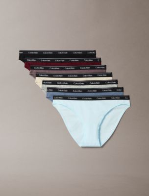 Modern Logo 7-Pack Bikini, Airy Blue Multi