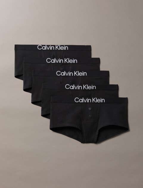 Трусы-шортики Maximum, хлопок, 5 шт. — Calvin Klein