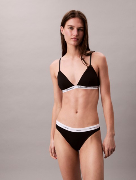 Бельё Calvin Klein Cotton Stretch Rib Bikini