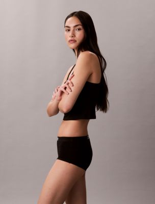 Трусы-шортики, хлопок, стрейч — Calvin Klein — фото 4