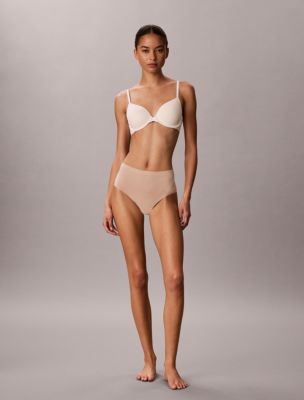 Трусы-брифы Bonded Flex Mixed, без швов, 5 шт. — Calvin Klein, цвет: Чёрный / Кедровый — фото 2