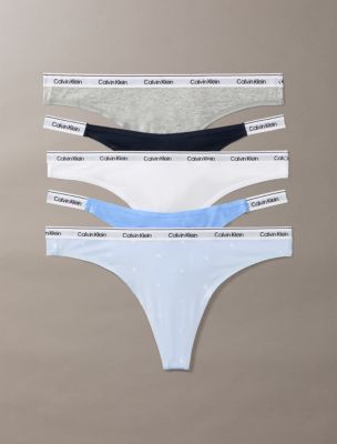 Icon Logo 5-Pack Mixed Thong, Shoreline Multi