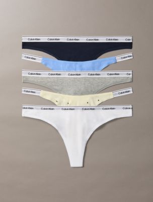Icon Logo 5-Pack Mixed Thong, Shoreline Multi