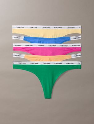 Icon Logo 5-Pack Mixed Thong