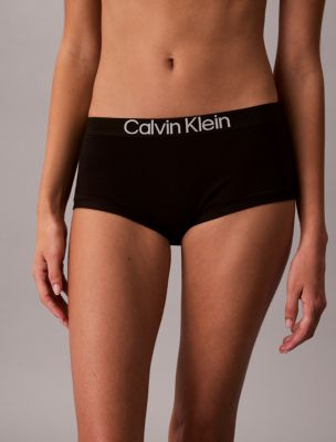 Трусы-шортики, хлопок, стрейч, 5 шт. — Calvin Klein — фото 4