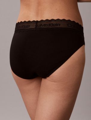 Calvin Klein Icon Cotton Lace Trim Bikini — фото 4