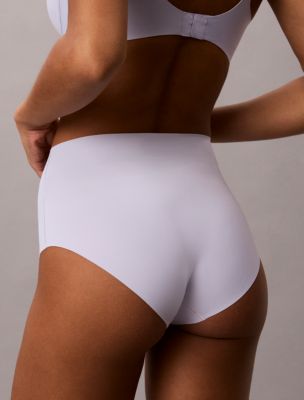 Трусы-брифы Invisibles, высокая посадка — Calvin Klein, цвет: Кремовый — фото 4