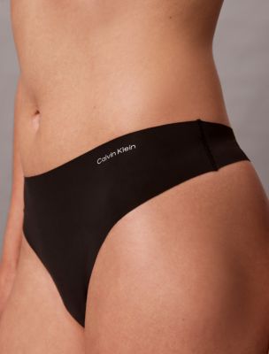 Трусы-стринги Invisibles, 3 шт. — Calvin Klein, цвет: Аквамариновый синий разноцветный — фото 6