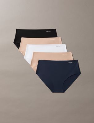 Invisibles Microfiber Stretch 5-Pack Hipster, Black / Cedar / Cedar / White / Speakeasy