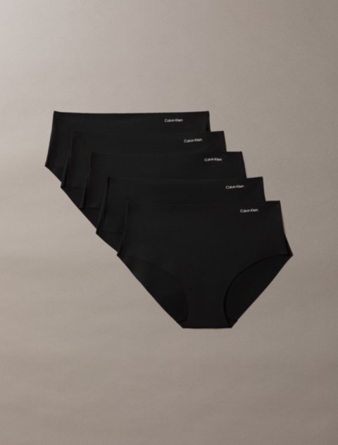 Calvin Klein Invisibles Microfiber Stretch 5-Pack Hipster
