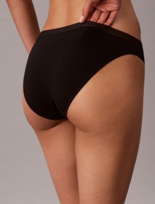 Женские трусы-бикини Calvin Klein Icon с логотипом, набор из 5 шт, цвет: Красный разноцветный — фото 6