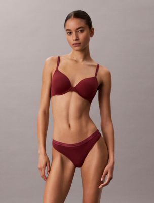 Трусы-стринги Icon Mixed, с логотипом, 5 шт. — Calvin Klein, цвет: Красный разноцветный — фото 2