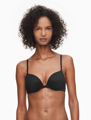 Perfectly Fit Memory Touch Push-Up Bra, Black