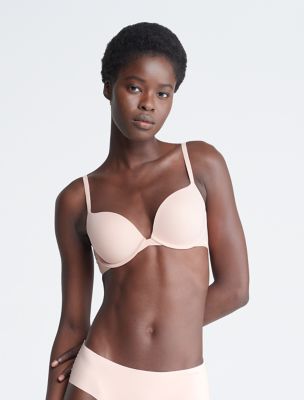 Perfectly Fit Memory Touch Push-Up Bra, Stone