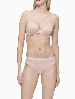 Liquid Touch Lightly Lined Full Coverage Bra, Honey Almond