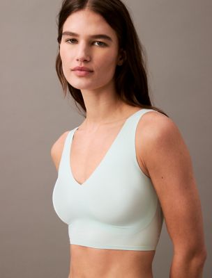 Invisibles Lightly Lined V-Neck Bralette, Moonlight Jade