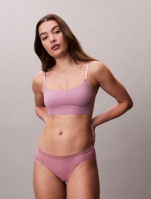 Invisibles Wirefree Lightly Lined Bralette, Soft Mauve