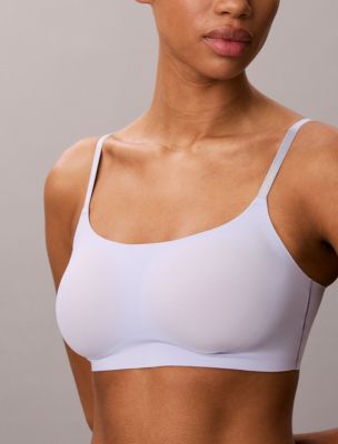 Бралетт Invisibles, лёгкая чашка, без косточек — Calvin Klein, цвет: Кремовый — фото 3