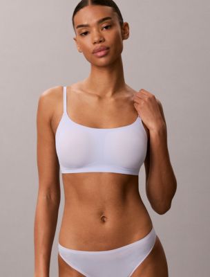 Бралетт Invisibles, лёгкая чашка, без косточек — Calvin Klein, цвет: Кремовый
