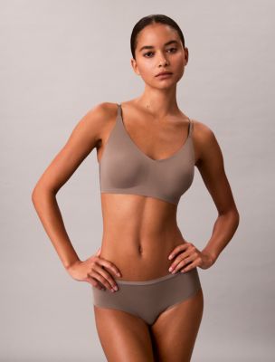 Invisibles Lightly Lined Triangle Bra, Mink