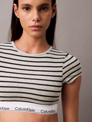 Icon Cotton Modal T-Shirt Bralette | Calvin Klein