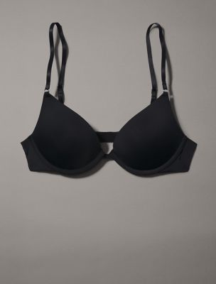 ブラジャー   Women's Minimalist AF Push-Up Bra QF7291ADGEQ Calvin Klein Minimalist Micro Push-Up Plunge Bra | Calvin