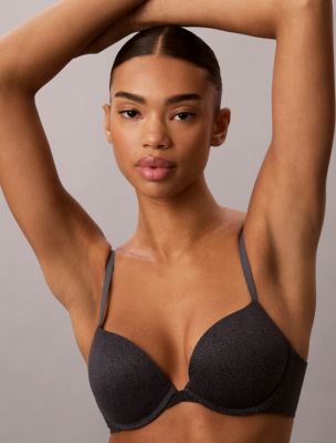 Perfectly Fit Push Up Plunge Bra, Stingray+Turbulence