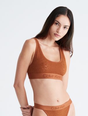 Intrinsic Unlined Bralette, Warm Bronze