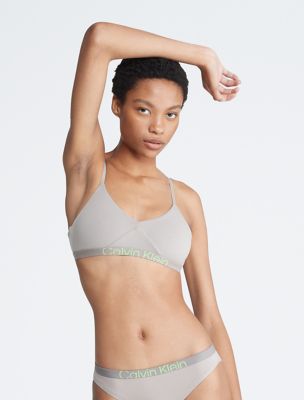 Future Shift Unlined Triangle Bralette, Satellite / Green Flash