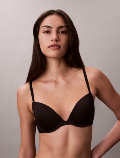 Бра пуш-ап Attraction, глубокий вырез — Calvin Klein