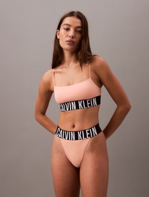 Intense Power Micro High Leg Thong, Papaya Punch
