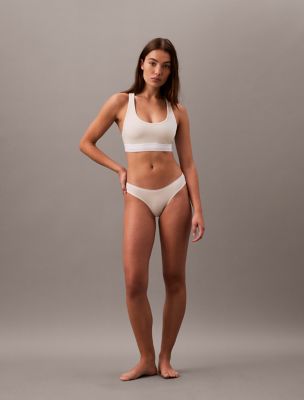 Icon Modal Mesh Bikini, Chalk
