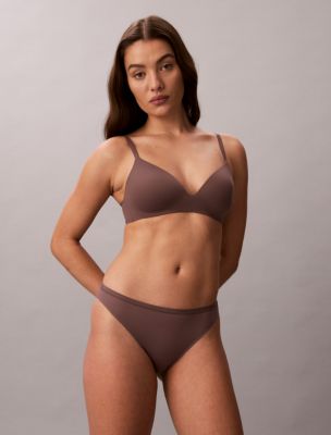Perfectly Fit Wirefree T-Shirt Bra, Botanical Brown 