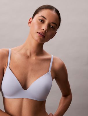 Perfectly Fit Wirefree T-Shirt Bra, Casual Blue 