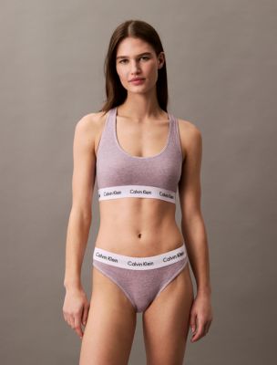 Icon Cotton Stretch Lightly Lined Bralette, Dream Pink