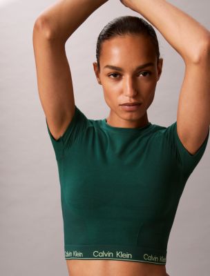 Icon Shapewear Slim T-Shirt, Turf
