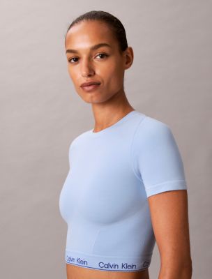 Icon Shapewear Slim T-Shirt, Ice Water