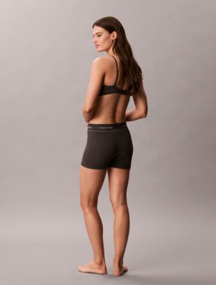 Трусы-боксеры Heritage, хлопок, стрейч — Calvin Klein, цвет: Чёрный устричный — фото 2