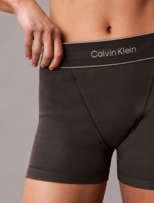 Трусы-боксеры Heritage, хлопок, стрейч — Calvin Klein, цвет: Чёрный устричный — фото 3