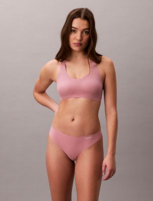 Invisibles Lightly Lined Racerback Bralette, Soft Mauve