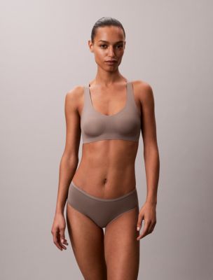 Invisibles Lightly Lined Racerback Bralette, Mink