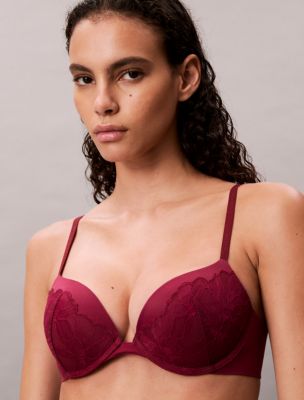 Бра пуш-ап Perfectly, глубокий вырез, кружево — Calvin Klein — фото 4