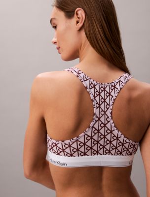 Бралетт Icon, мягкая чашка, хлопок, модал — Calvin Klein, цвет: Bijou Modern Emblem — фото 5