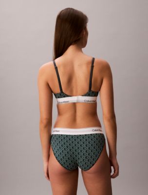 Бралетт Icon, лёгкая чашка, хлопок, модал — Calvin Klein — фото 4