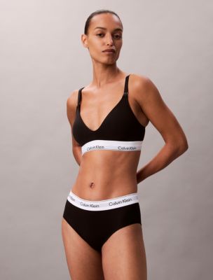 Бралетт Icon Maternity, лёгкая чашка, хлопок, модал — Calvin Klein — фото 3