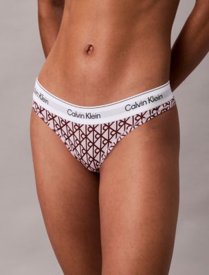 Трусы-стринги Icon, хлопок, модал — Calvin Klein — фото 2