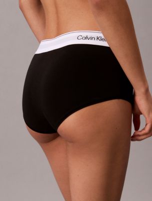Трусы-шортики Icon, хлопок, модал — Calvin Klein — фото 2